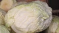 cabbage vegetables sold in traditional markets Royalty Free Stock Photo