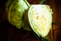 Cabbage young green Royalty Free Stock Photo