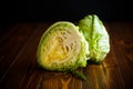 Cabbage young green Royalty Free Stock Photo