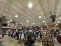 Cabelas retail store Cabela Parkway TV hanging from ceiling Royalty Free Stock Photo