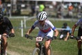 CABELICKA Jitka CZE in the CROSS-COUNTRY WOMAN In the UCI World Cup Andorra 2022 Pal - Arinsal, Andorra Royalty Free Stock Photo