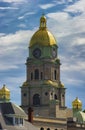 Cabell County Court House golden dome Royalty Free Stock Photo