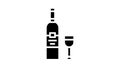 cabernet sauvignon red wine glyph icon animation