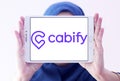 Cabify transportation network company logo Royalty Free Stock Photo