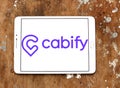 Cabify transportation network company logo Royalty Free Stock Photo