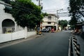 Cabildo Street, in Intramuros, Manila, The Philippines.