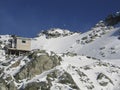 Cabin at Blackcomb Peak, British Columbia