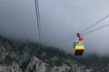 Cabin cable car to mount AI-Petri