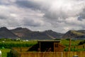 Cabin in a campsite in Hofn, Iceland