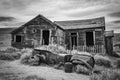 Cabin and Car Royalty Free Stock Photo