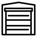 Cabin, cottage Isolated Vector Icon which can be easily modified or edited Royalty Free Stock Photo