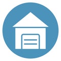 Cabin, cottage Isolated Vector Icon which can be easily modified or edited Royalty Free Stock Photo
