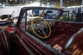 Cabin of full-size car Buick Roadmaster Convertible, 1938. Royalty Free Stock Photo