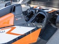 Cabin interior of the KTM X-Bow (crossbow) ultra-light sports car