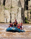 Cabin John River Rescue Squad on the Potomac River, Maryland Royalty Free Stock Photo