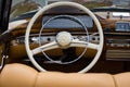 Cabin of the luxury car Mercedes-Benz 220S (W180 II)