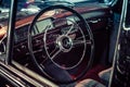 Cabin of luxury car Mercedes-Benz 220S W188, 1956.