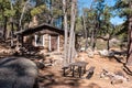 Cabin Number One, Hualapai Mountain Park Royalty Free Stock Photo