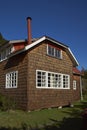 Cabin in Patagonia Royalty Free Stock Photo