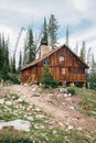 Cabin in Uinta National Forest, Utah Royalty Free Stock Photo