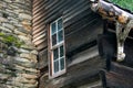 Rustic Cabin Window in North Carolin