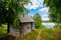 cabin in the Woods, on the banks of the River