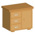 Cabinet, cupboard Isolated isolated vector icon which can easily modify which can easily modify or edit