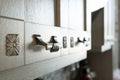 Cabinet drawers in the kitchen