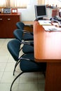 Cabinet for meetings. Royalty Free Stock Photo