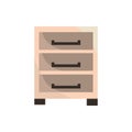 Cabinet office work business equipment icon