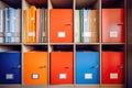 Colorful Folders And Files Royalty Free Stock Photo