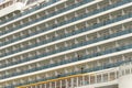 Cabins of a modern cruise ship Royalty Free Stock Photo