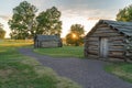 Cabins at Valley Forge National Park Royalty Free Stock Photo