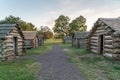Cabins at Valley Forge National Park Royalty Free Stock Photo