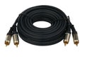 Cable 2RCA x 2RCA Royalty Free Stock Photo