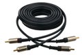 Cable 2RCA x 2RCA Royalty Free Stock Photo