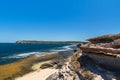 Cable Bay beach coastline at Innes National Park, SA Royalty Free Stock Photo