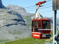 Leukerbad, Switzerland. 08/06/2009. Daubensee cable car