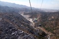 Cable car at the Badaling Great Wall, China