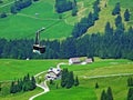 Cable car BrÃÂ¼lisau-Hoher Kasten or Luftseilbahn BrÃÂ¼lisau-Hoher Kasten Bergbahn