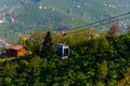 The cable car in city of Ordu Royalty Free Stock Photo