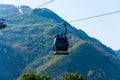 The cable car in city of Ordu Royalty Free Stock Photo
