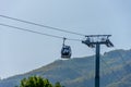 The cable car in city of Ordu Royalty Free Stock Photo