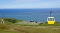 Cable car on the Great Orme Royalty Free Stock Photo