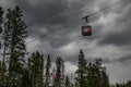 Cable car in Jasper