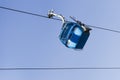 Cable car lift at alpine ski resort Bansko