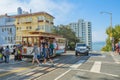 Cable Car Lombard street Royalty Free Stock Photo