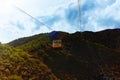 Cable car Merida Venezuela mountain Royalty Free Stock Photo