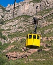 Cable car, Montserrat, Catalunya, Spain Royalty Free Stock Photo