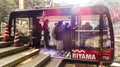 Cable car of Mount Nokogiriyama